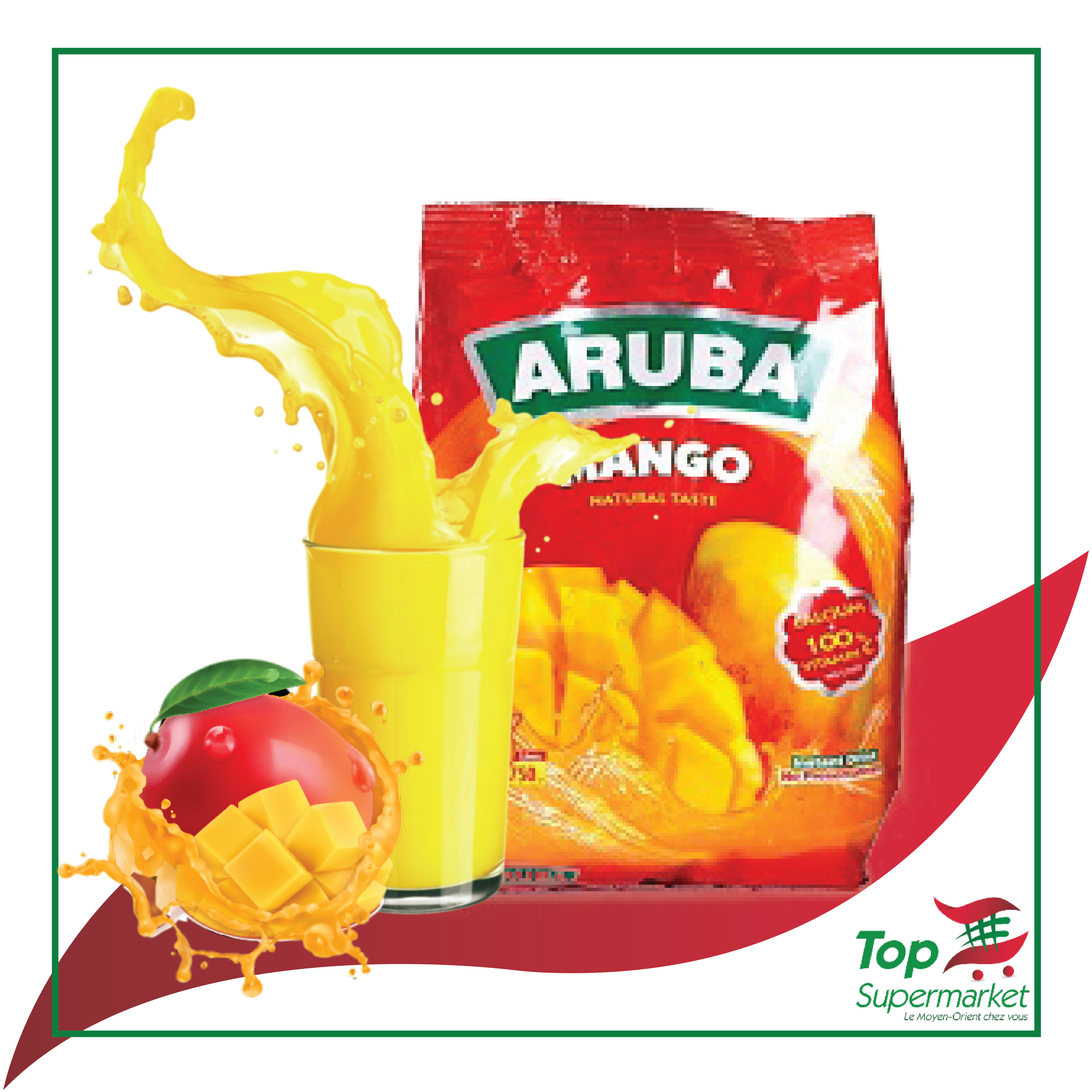 Aruba jus en poudre mangue 750gr